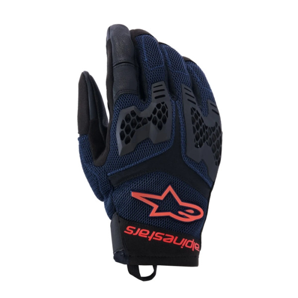 Alpinestars Alpinestars Manti Air Men’s Gloves Deep Blue Red Fluo